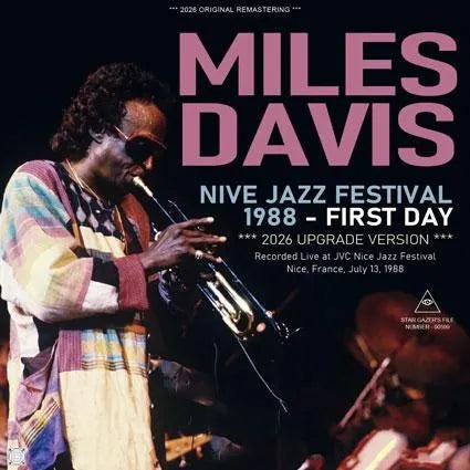 MILES DAVIS / NIVE JAZZ FESTIVAL 1988 FIRST DAY 2026 UPGRADE VERSION (2CDR)