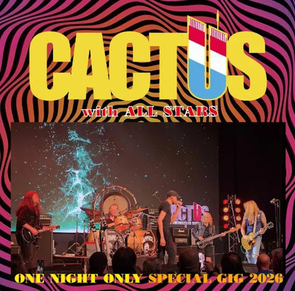 CACTUS with ALL STARS / ONE NIGHT ONLY SPECIAL GIG 2026 (2CDR)