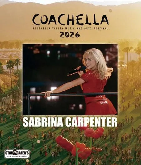 SABRINA CARPENTER / COACHELLA VALLEY MUSIC AND ARTS FESTIVAL 2026 (2BDR)