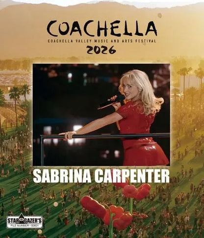 SABRINA CARPENTER / COACHELLA VALLEY MUSIC AND ARTS FESTIVAL 2026 (2BDR)