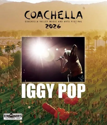 IGGY POP / COACHELLA VALLEY MUSIC AND ARTS FESTIVAL 2026 HD PRO-SHOT (1BDR)