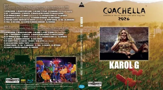 KAROL G / COACHELLA VALLEY MUSIC AND ARTS FESTIVAL 2026 (2BDR)