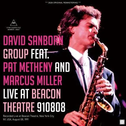 DAVID SANBORN GROUP FEATURTING PAT METHENY / LIVE AT BEACON THEATRE 910808 (2CDR)