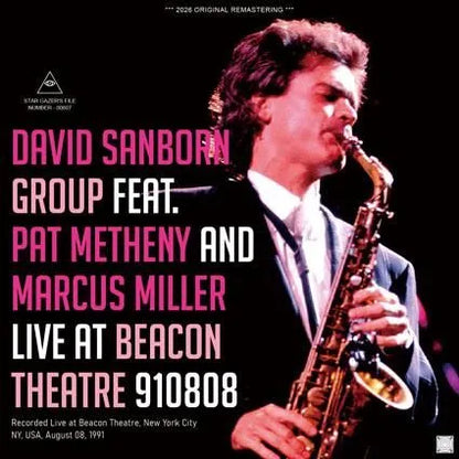 DAVID SANBORN GROUP FEATURTING PAT METHENY / LIVE AT BEACON THEATRE 910808 (2CDR)
