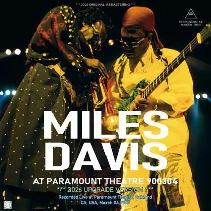 MILES DAVIS / AT PARAMOUNT THEATRE 900304 2026 UPGRADE VERSION (2CDR)