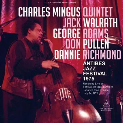 CHARLES MINGUS QUINTET / ANTIBES JAZZ FESTIVAL 1975 (1CDR)