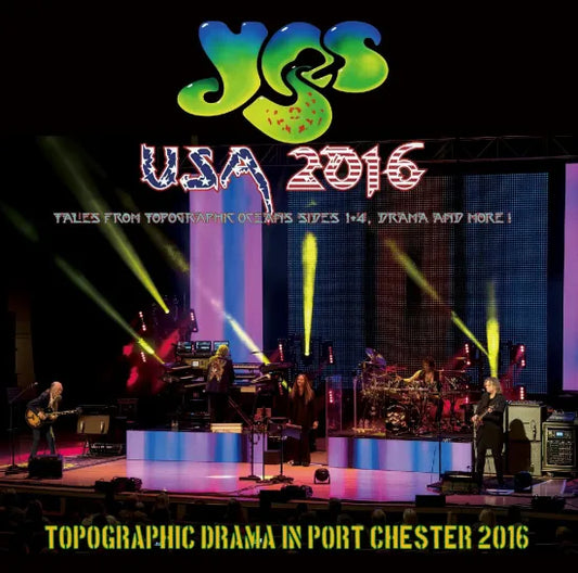 YES / TOPOGRAPHIC DRAMA IN PORT CHESTER 2016 SOUNDBOARD (2CDR)