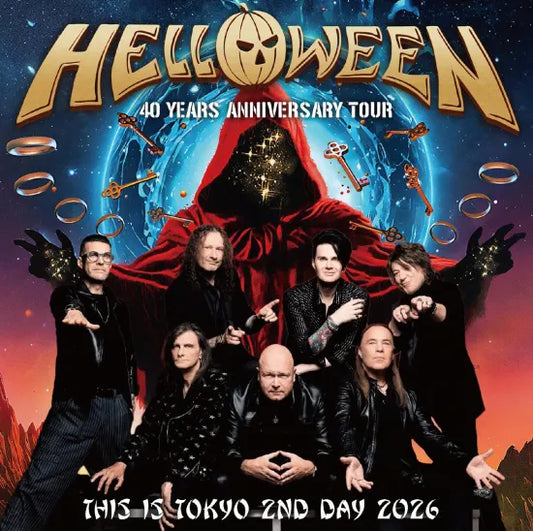 HELLOWEEN / THIS IS TOKYO 2ND DAY 2026 STEREO SOUNDBOARD (2CDR)