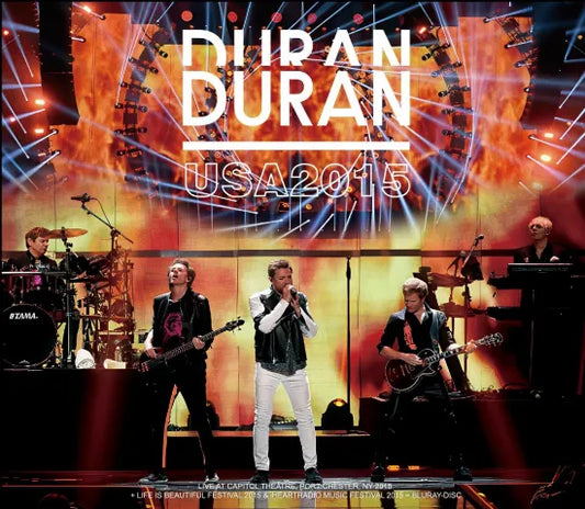 DURAN DURAN / USA 2015 PORT CHESTER + LAS VEGAS SOUNDBOARD (2CDR+1BDR)