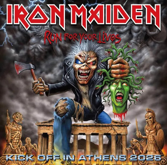 IRON MAIDEN / KICK OFF IN ATHENS 2026 (2CDR)