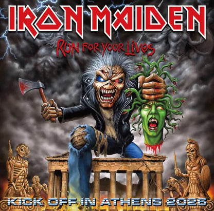 IRON MAIDEN / KICK OFF IN ATHENS 2026 (2CDR)