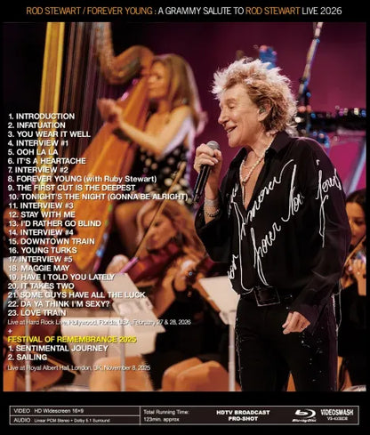 ROD STEWART / FOREVER YOUNG A GRAMMY SALUTE TO  ROD STEWART LIVE 2026 (1BDR)