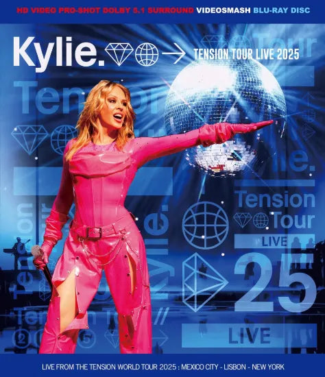 KYLIE MINOGUE / TENSION TOUR LIVE 2025 (1BDR)