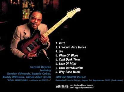 Cornell Dupree feat. Gordon Edwards, Ronnie Cuber / Live in Tokyo 2010 Part-2 (1CDR)