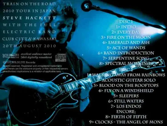 Steve Hackett / C - LIVE IN TOKYO 2010 DAY1 (2CDR)