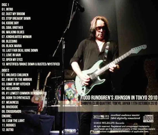Todd Rundgren’s Johnson / In Tokyo 2010 (2CDR)