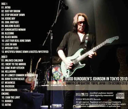 Todd Rundgren’s Johnson / In Tokyo 2010 (2CDR)