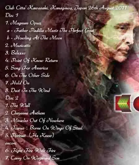 KANSAS / SONG FOR JAPAN (2CDR)