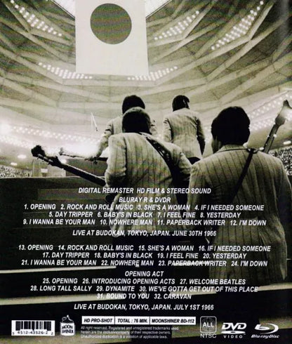 THE BEATLES / ULTIMATE LIVE AT BUDOKAN 1966 HD PRO-SHOT (1BDR+1DVDR)