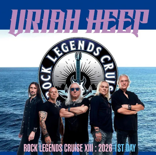 URIAH HEEP / ROCK LEGENDS CRUISE XIII 2026 1ST DAY (2CDR)