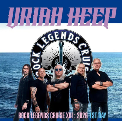 URIAH HEEP / ROCK LEGENDS CRUISE XIII 2026 1ST DAY (2CDR)