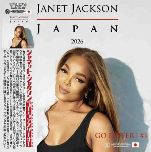 Janet Jackson / Go Faster #1 Japan 2026 Yokohama 1st Night Definitive Edition (2CDR+1DVDR)