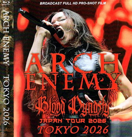 ARCH ENEMY / TOKYO 2026 HD PRO-SHOT (1BDR+2CDR)