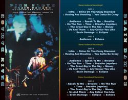 PINK FLOYD / BRAIN DAMAGE WEMBLEY 1974 3ª NOTTE (6CD)