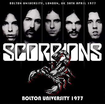 SCORPIONS / BOLTON UNIVERSITY 1977 (1CDR)