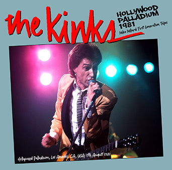 KINKS / HOLLYWOOD PALLADIUM 1981 MIKE MILLARD FIRST GENERATION TAPES (2CDR)