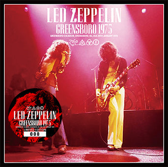 LED ZEPPELIN / GREENSBORO 1975 (2CD)