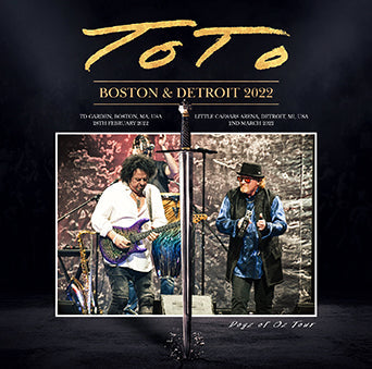 TOTO / BOSTON & DETROIT 2022 (2CDR)