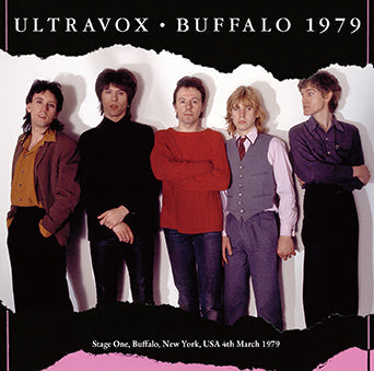ULTRAVOX / BUFFALO 1979 SOUNDBOARD (1CDR)