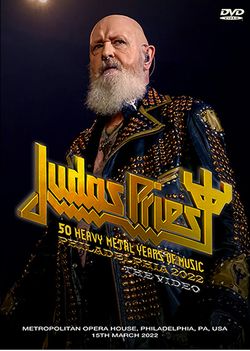 JUDAS PRIEST / PHILADELPHIA 2022 THE VIDEO (1DVDR)