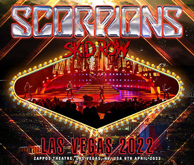 SCORPIONS / SKID ROW / LAS VEGAS 2022 (3CDR)