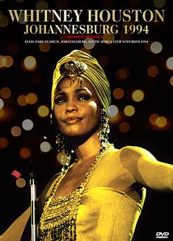 WHITNEY HOUSTON / JOHANNESBURGO 1994 TRANSMISIÓN JAPONESA PRODUCCIÓN (1 DVD)