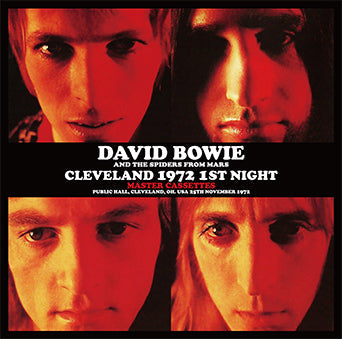 DAVID BOWIE / CLEVELAND 1972 1ST NIGHT MASTER CASSETTES (2CD)