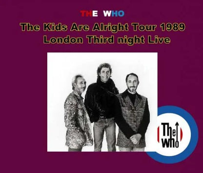 THE WHO / London Third Night 1989 (3CDR)