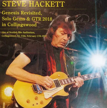 STEVE HACKETT / Genesis Revisited, Solo Gems & GTR In Collingswood 2018 (2CDR)