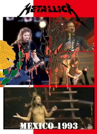 METALLICA / Mexico 1993 (2DVDR)