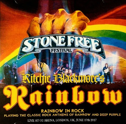 Ritchie Blackmore's RAINBOW / STONE FREE FESTIVAL 2017 (2CDR)