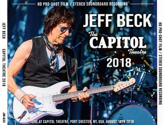 JEFF BECK / CAPITOL THEATRE 2018 HD PRO-SHOT (1BDR+2CDR)
