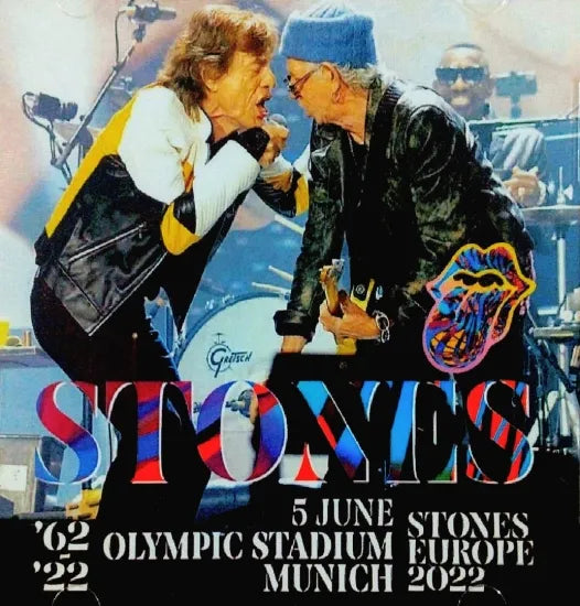 THE ROLLING STONES / OLYMPIC STADIUM MUNICH 5 JUNE 2022 (2CDR)