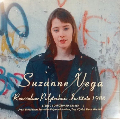 Suzanne Vega / Rensselaer Polytechnic Institute 1986 STEREO SOUNDBOARD (1CDR)