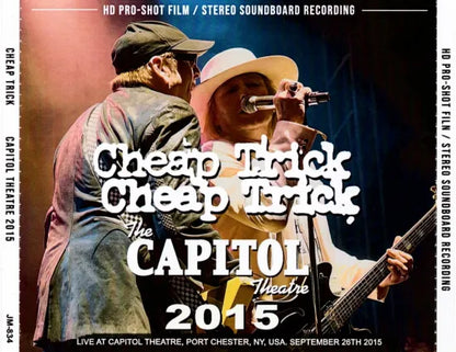 CHEAP TRICK / CAPITOL THEATRE 2015 HD PRO-SHOT (1BDR+2CDR)