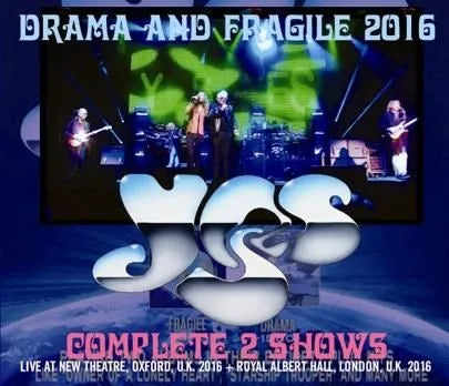 YES / DRAMA & FRAGILE 2016 COMPLETE 2SHOWS (4CDR)