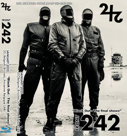 Front 242 / Blackout: The Final Shows 2025 Versión especial de 3 discos (1 BD + 2 CD)
