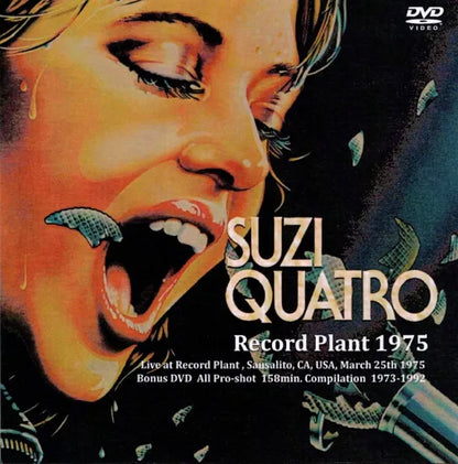 Suzi Quatro / Record Plant 1975 DVD COMPLATION STEREO SOUNDBOARD (1CDR+1DVDR)