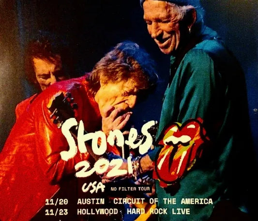 THE ROLLING STONES / AUSTIN & HOLLYWOOD 2021 (4CDR)