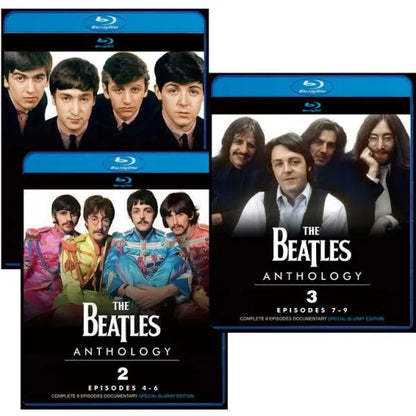 THE BEATLES / ANTHOLOGY COMPLETE 9 EPISODES DOCUMENTARY (2BDR x3)